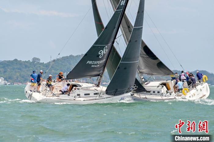 广西帆船队亮相马来西亚站 争夺IRC1级别冠军